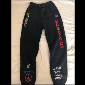 Astroworld Thrills and Chills Sweatpants